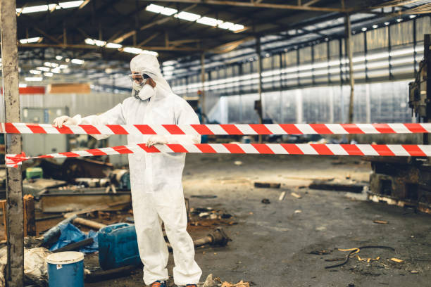 Professional Biohazard technician working in Cabazon, CA